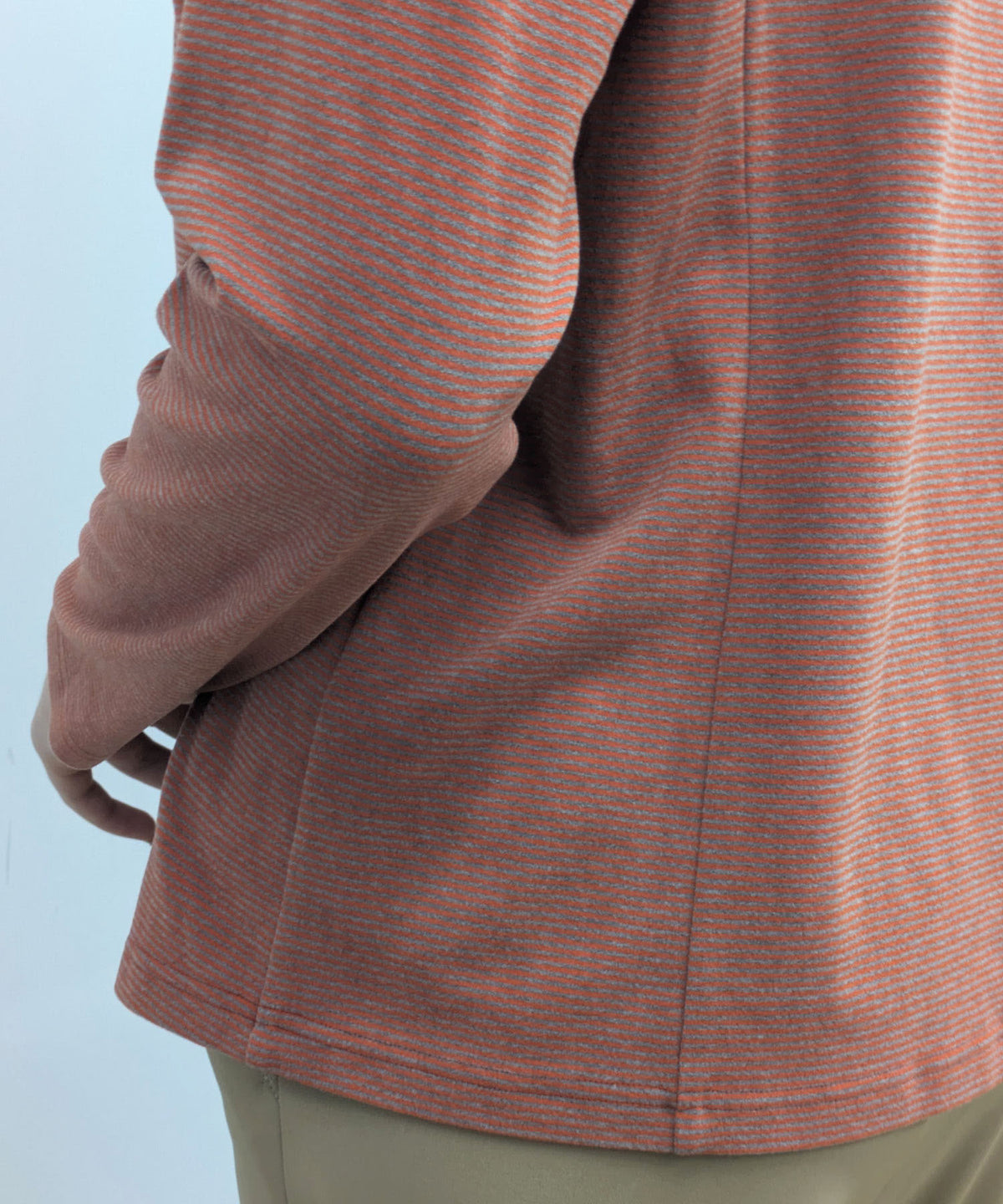 【26AW】MIPボーダーモックネックプルオーバー(品番:0260978)
