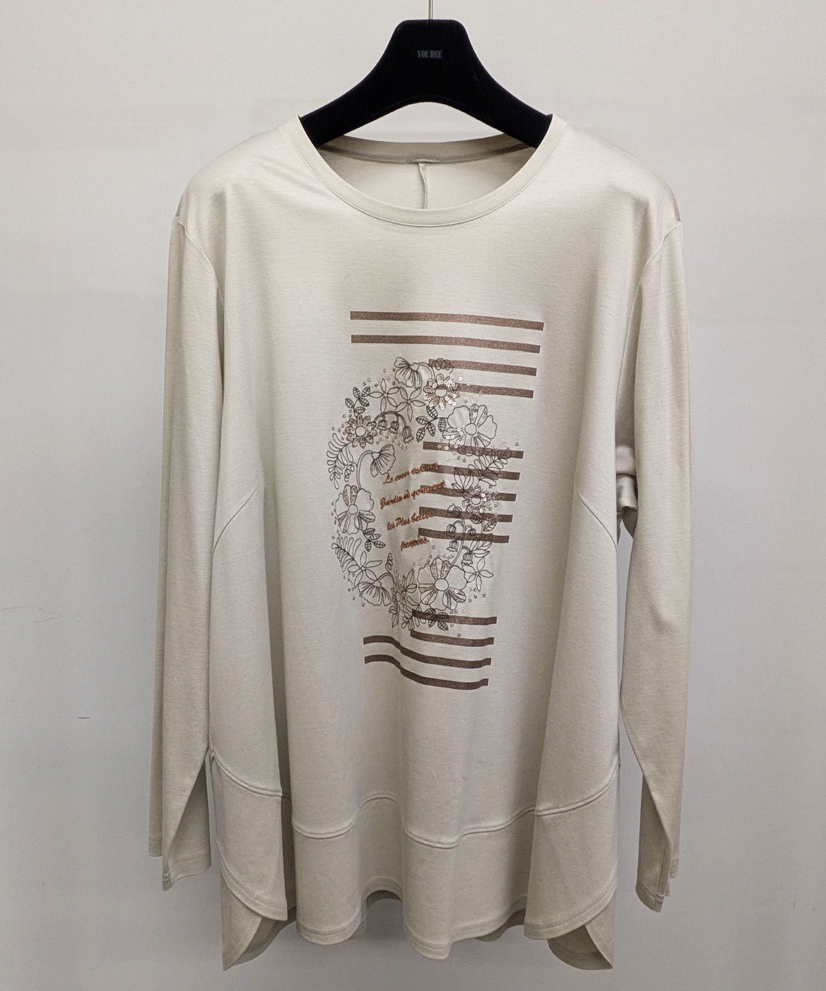 【26AW】スムース刺繍チュニック(品番:0260039)