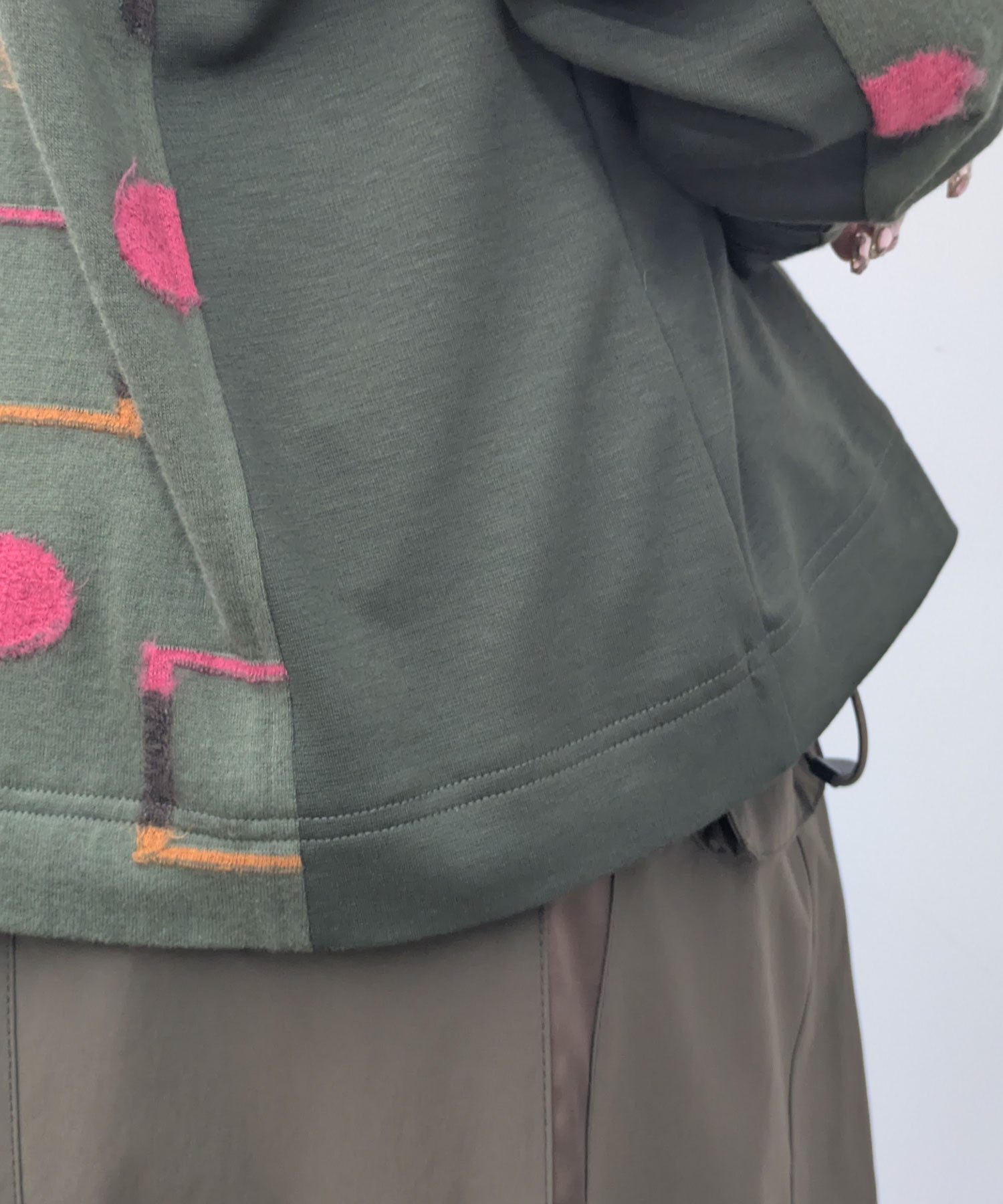 【26AW】ジャガード 裾ドローストリングチュニック(品番:0260179)