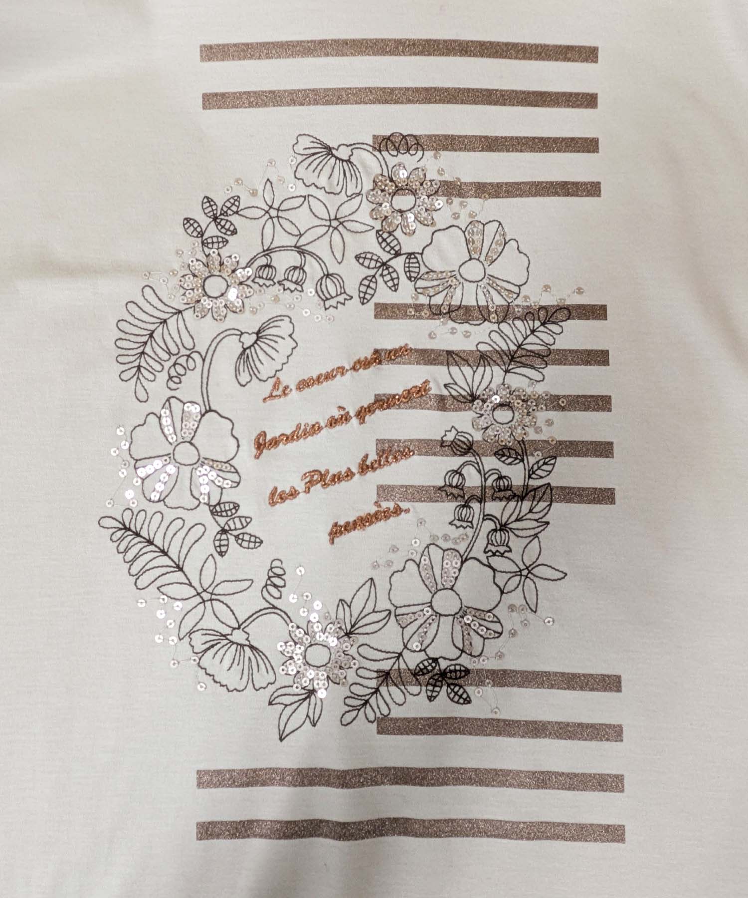 【26AW】スムース刺繍チュニック(品番:0260039)