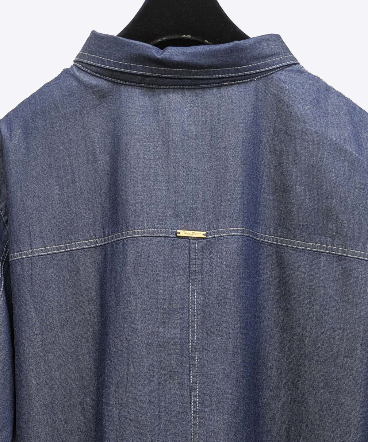 【26AW】ロゴプリント テンセルデニムブラウス(品番:0260159)
