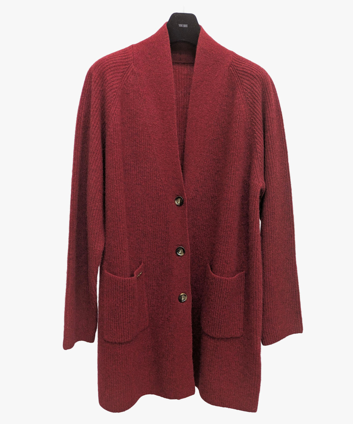 【26AW】ヤクウールロングカーディガン(品番:0260609)