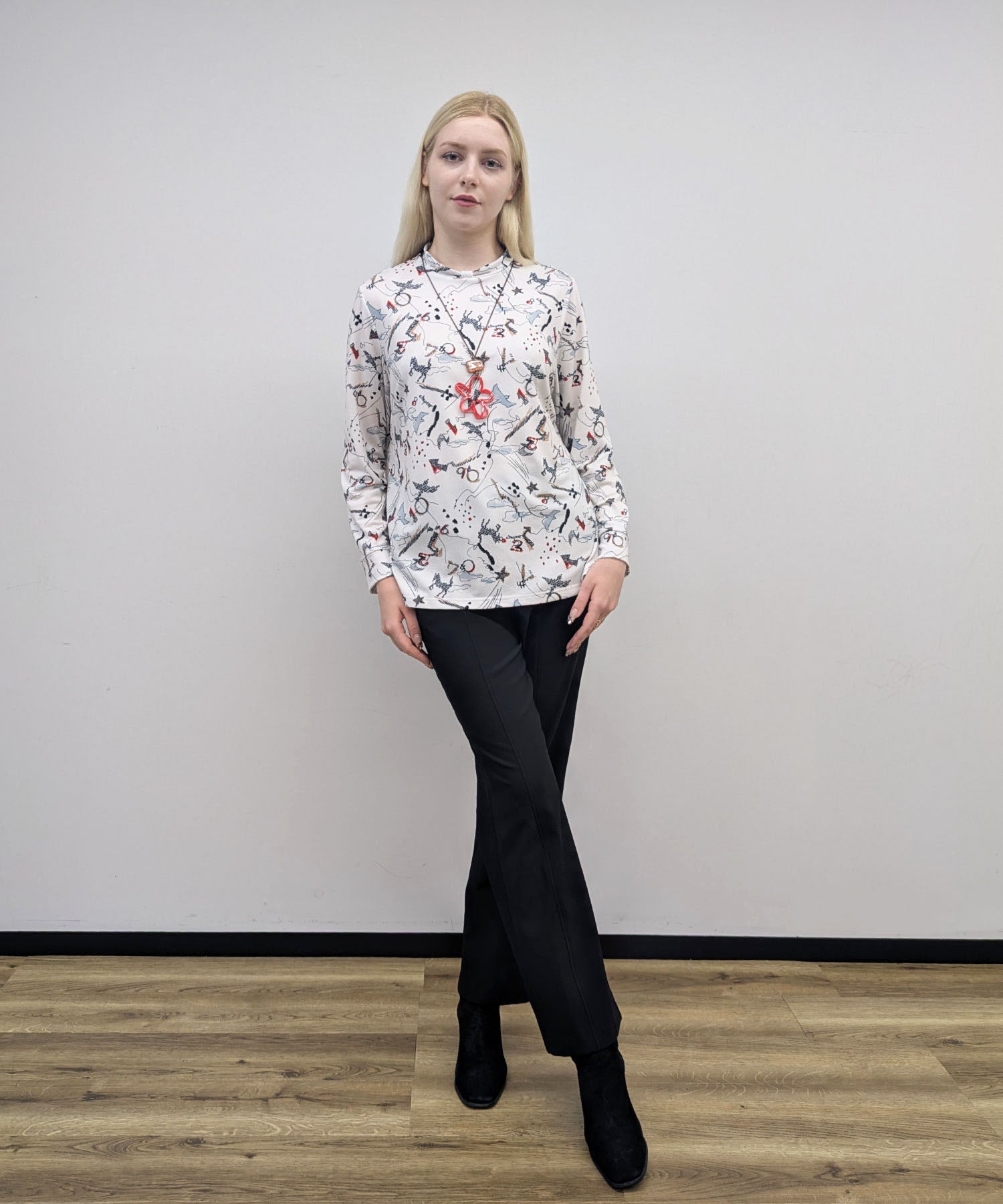 【26AW】裏起毛ストレッチストレートパンツ(品番:0210308)
