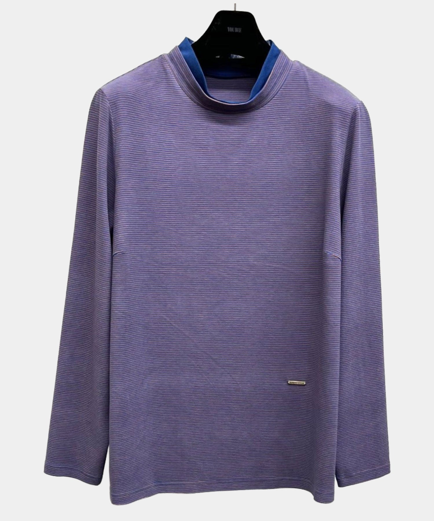 【26AW】MIPボーダーモックネックプルオーバー(品番:0260978)