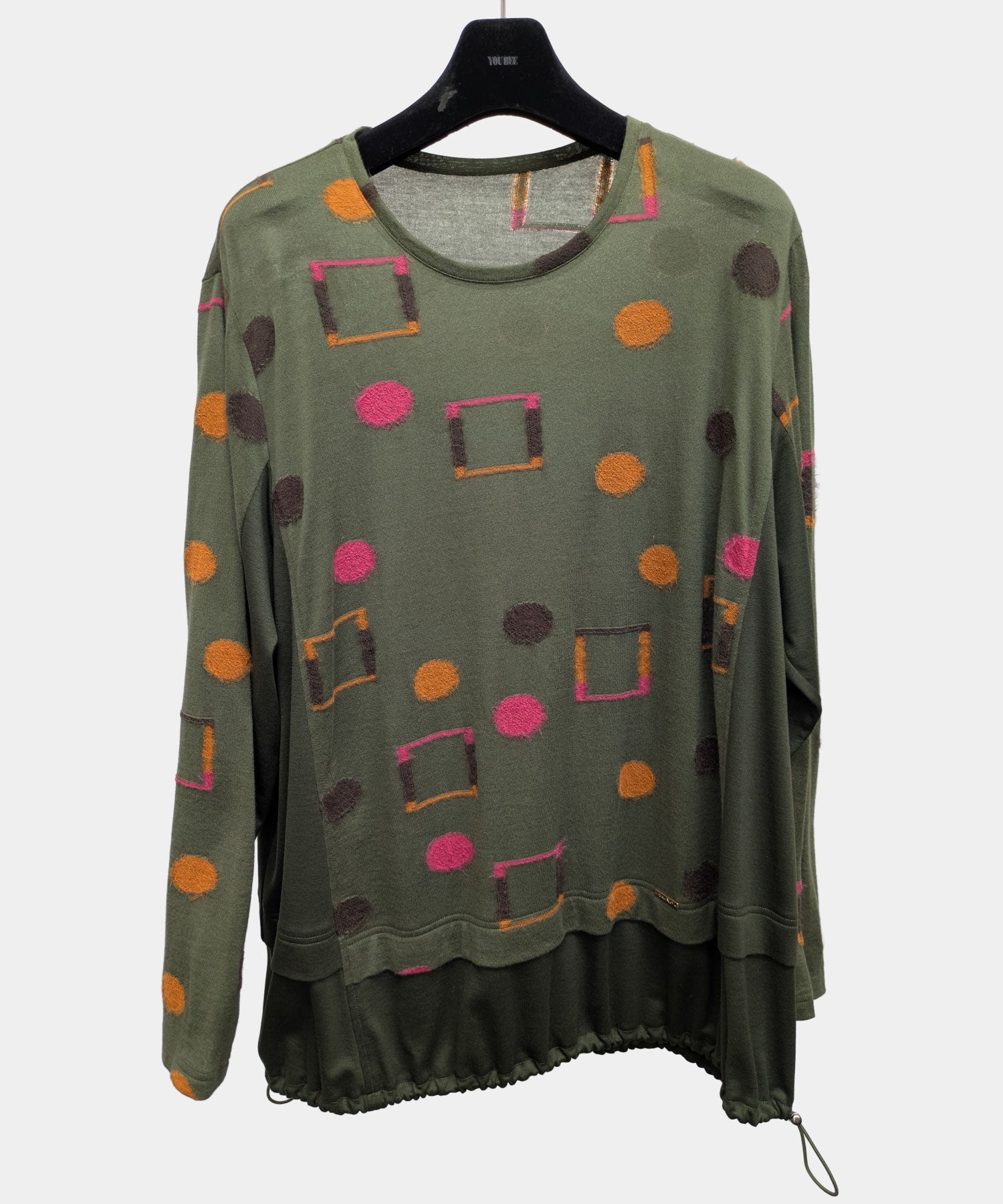 【26AW】ジャガード 裾ドローストリングチュニック(品番:0260179)