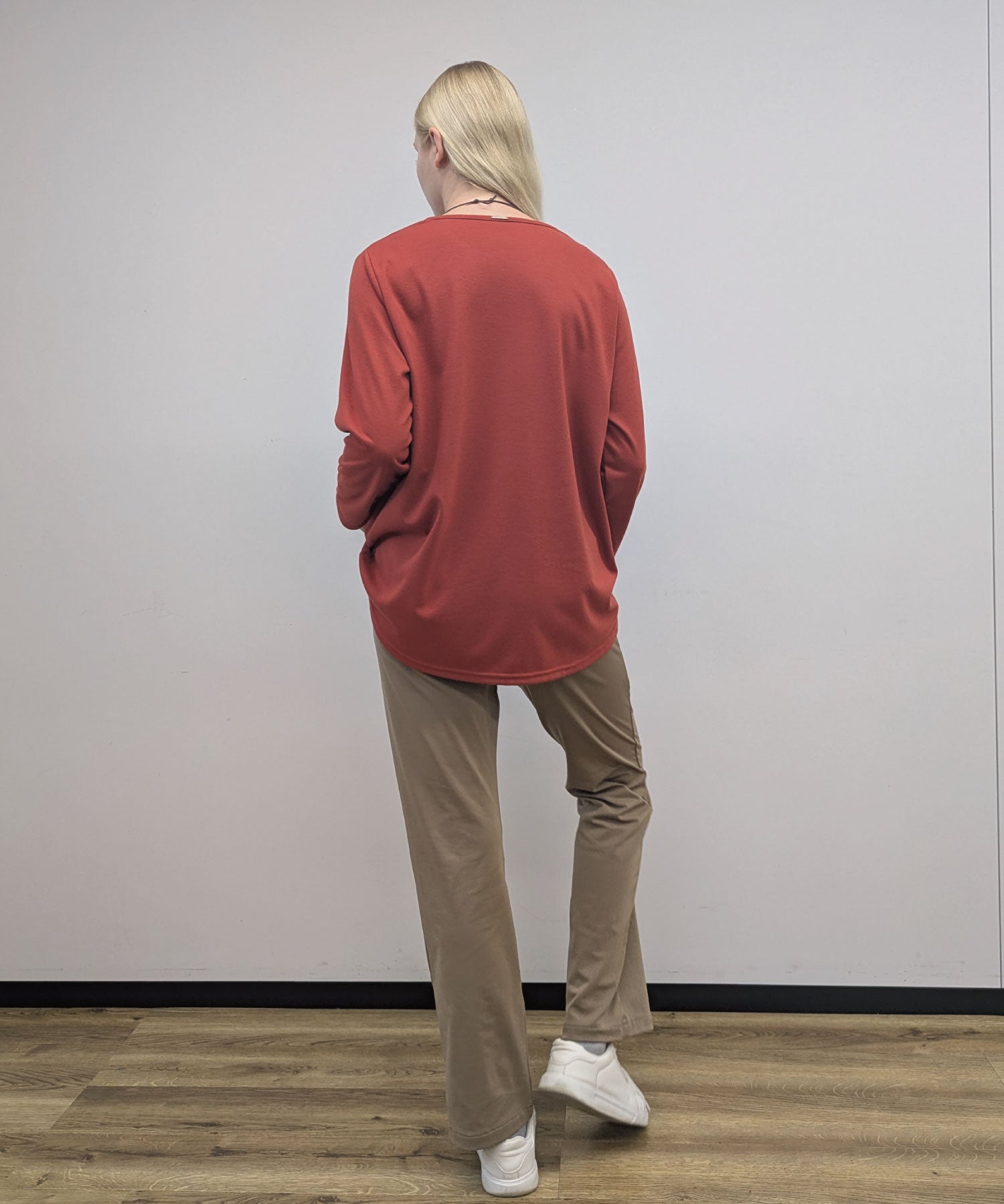 【26AW】裏起毛ストレートパンツ(品番:0011034)(品番:0011134 同型EXサイズ)