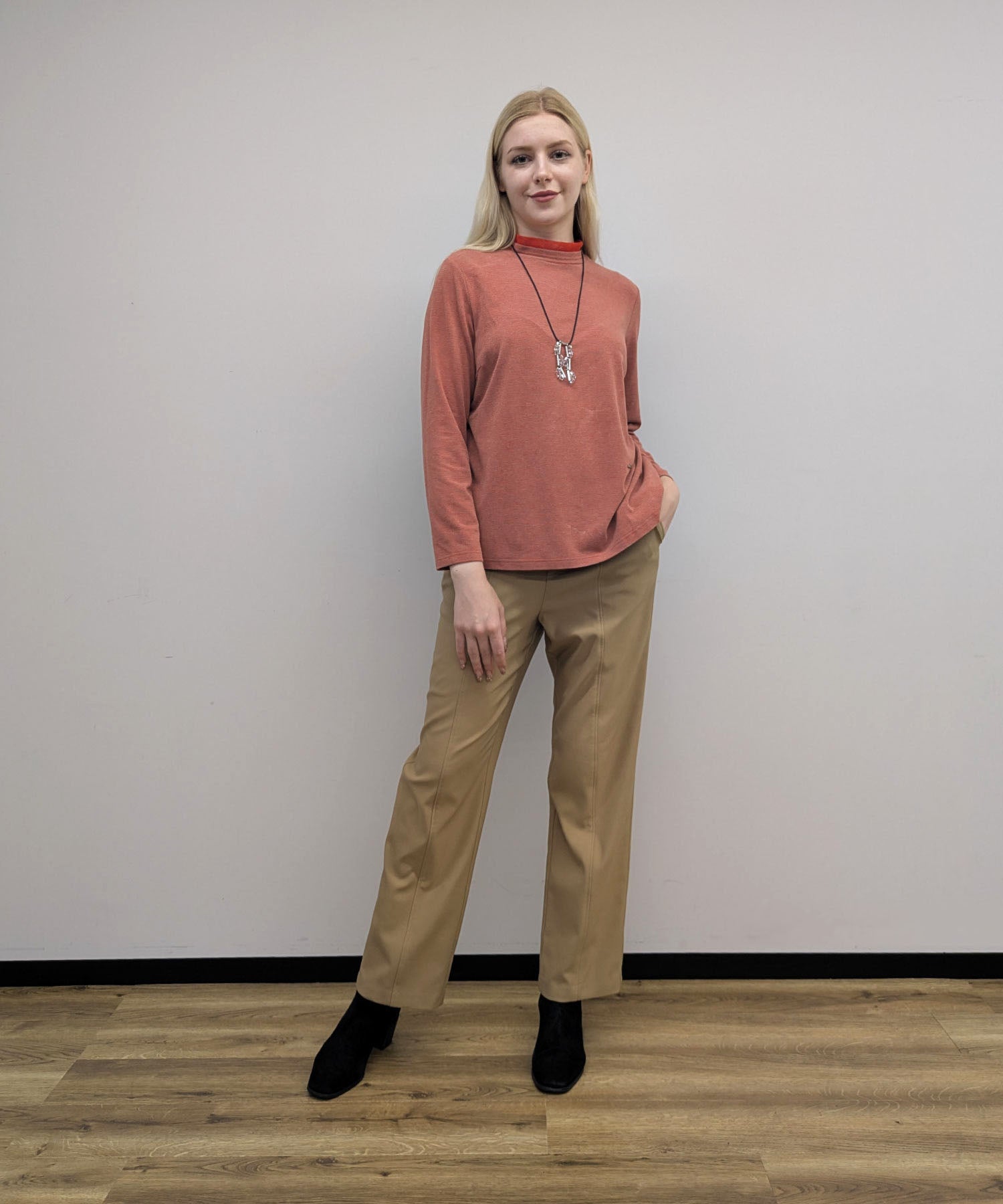 【26AW】裏起毛ストレッチストレートパンツ(品番:0210308)