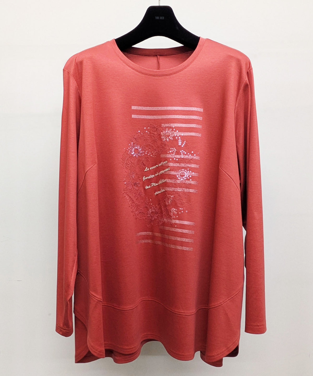 【26AW】スムース刺繍チュニック(品番:0260039)
