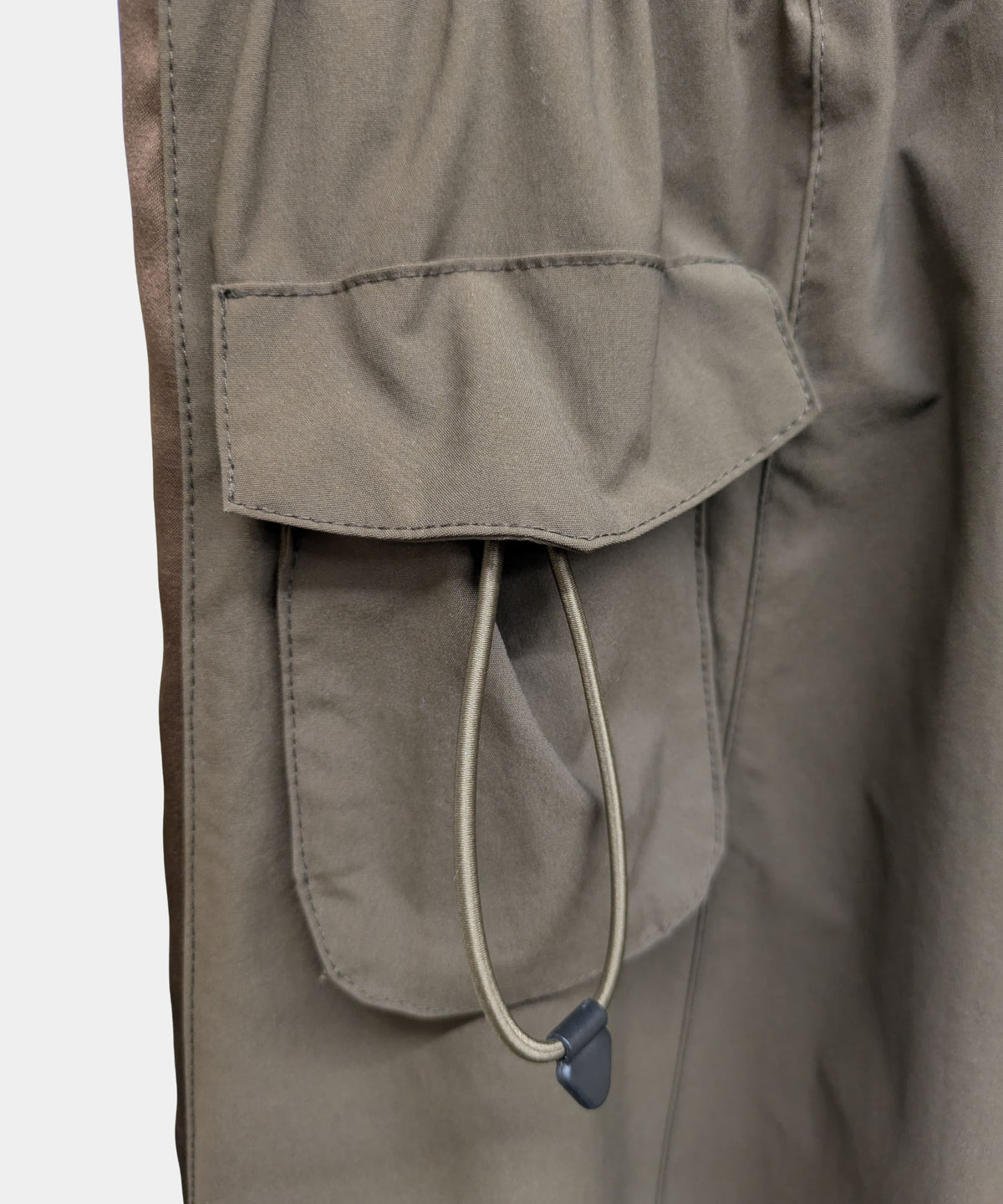 【26AW】ドロストミリタリーロングスカート(品番:0210049)