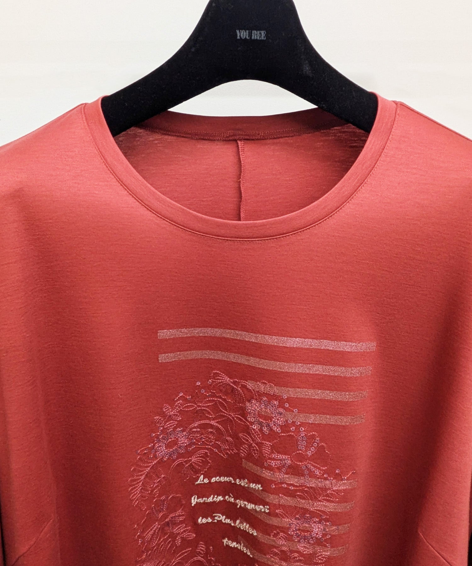 【26AW】スムース刺繍チュニック(品番:0260039)