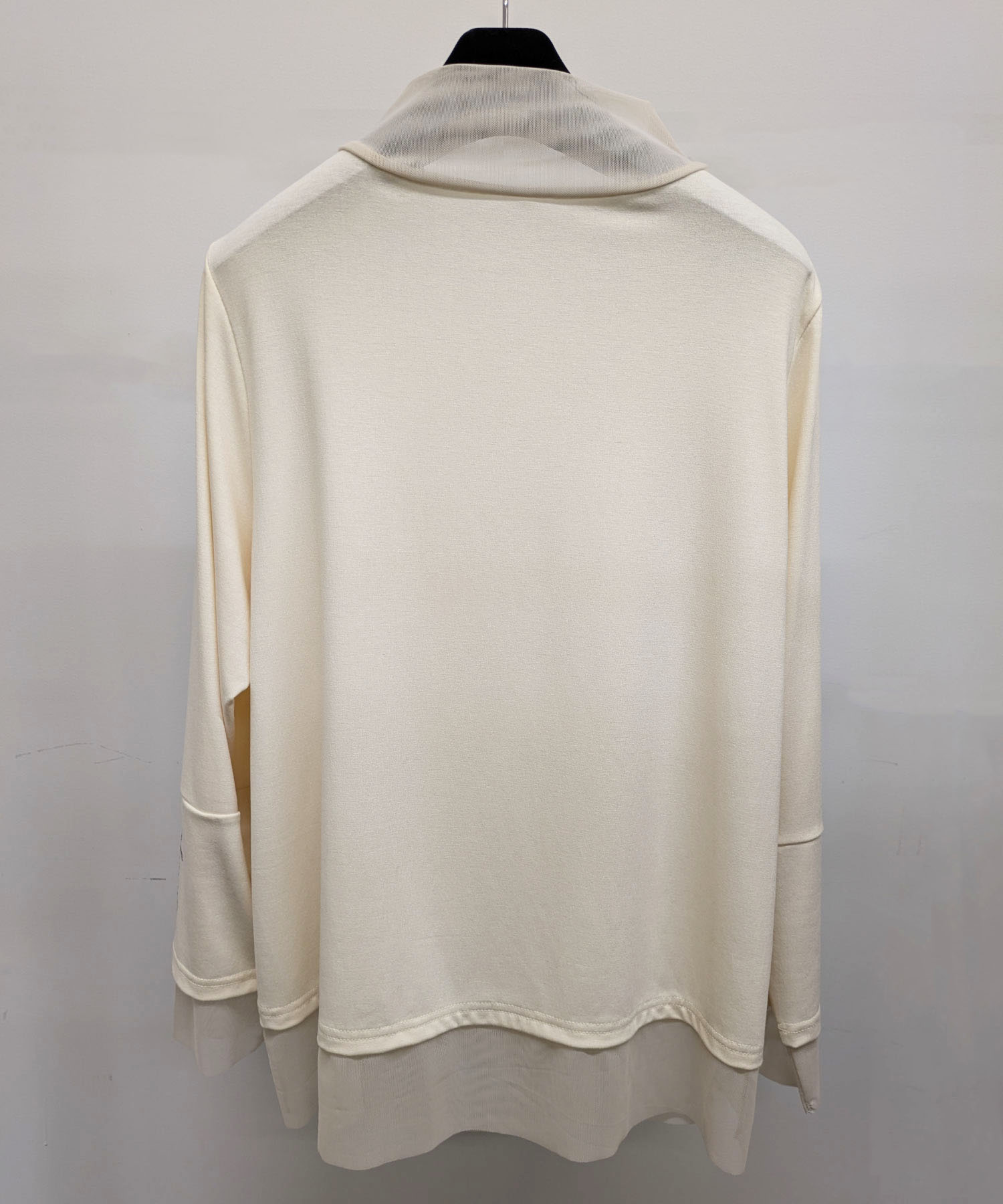 【26AW】チュール切替タートルネックプルオーバー(品番:0260069)