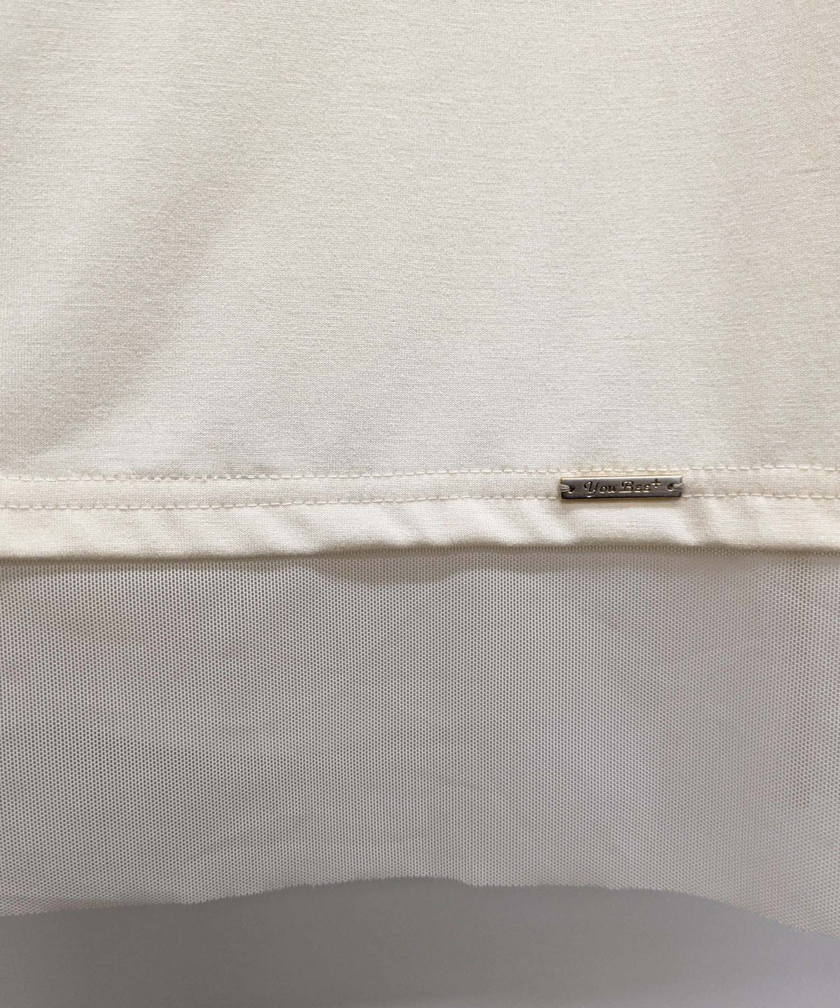 【26AW】チュール切替タートルネックプルオーバー(品番:0260069)
