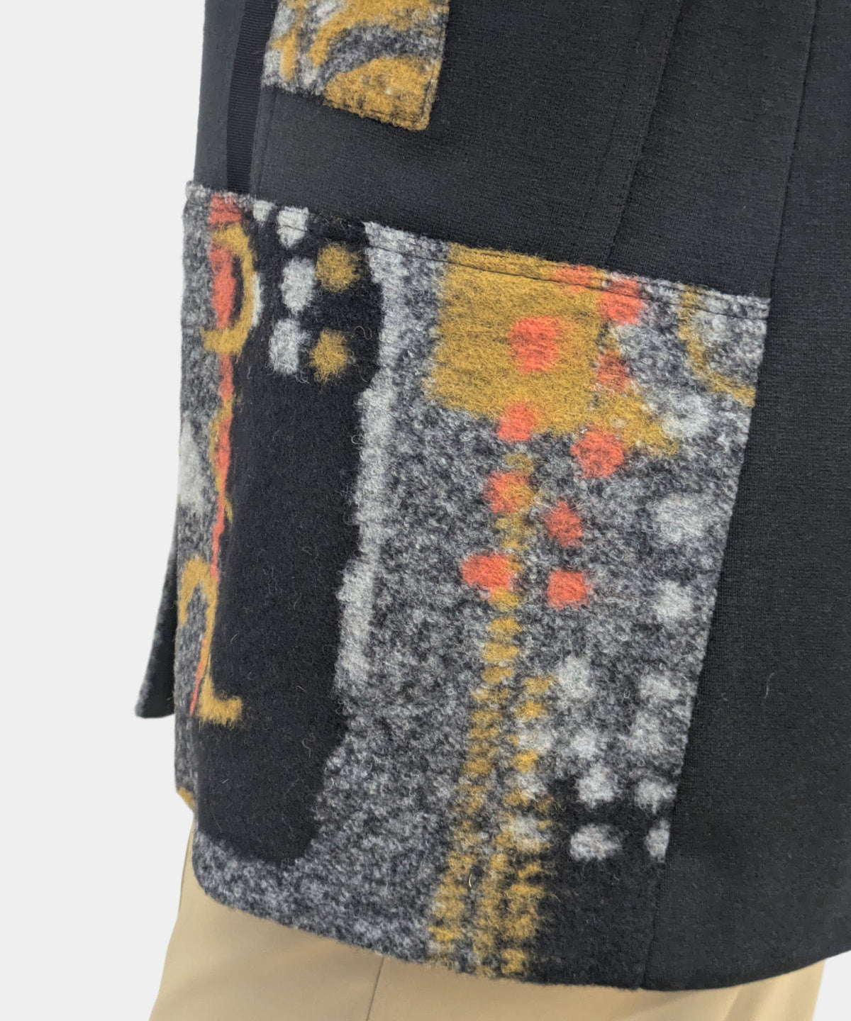 【26AW】ウール混ジャガードベスト(品番:0260938)