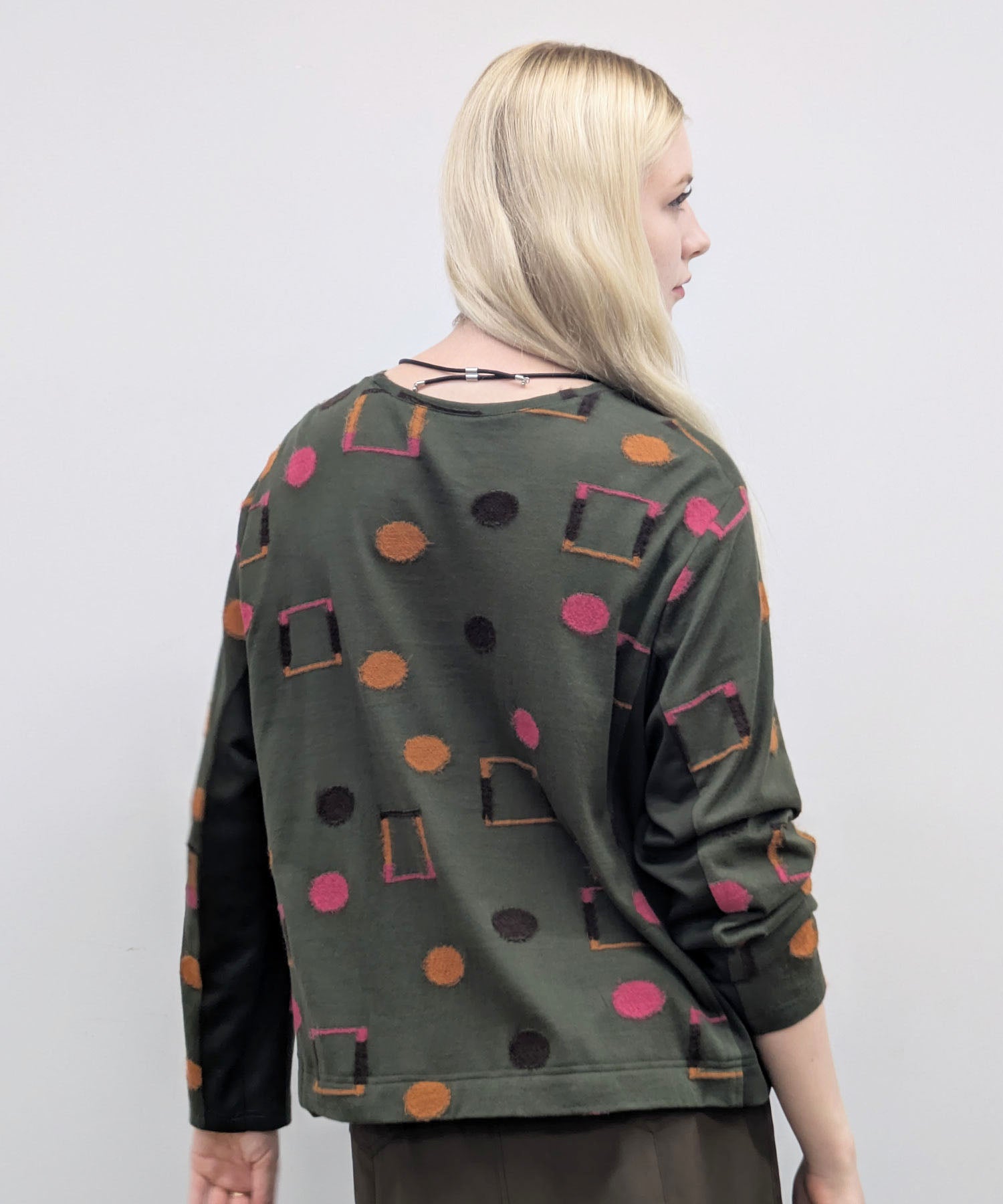 【26AW】ジャガード 裾ドローストリングチュニック(品番：0260179）