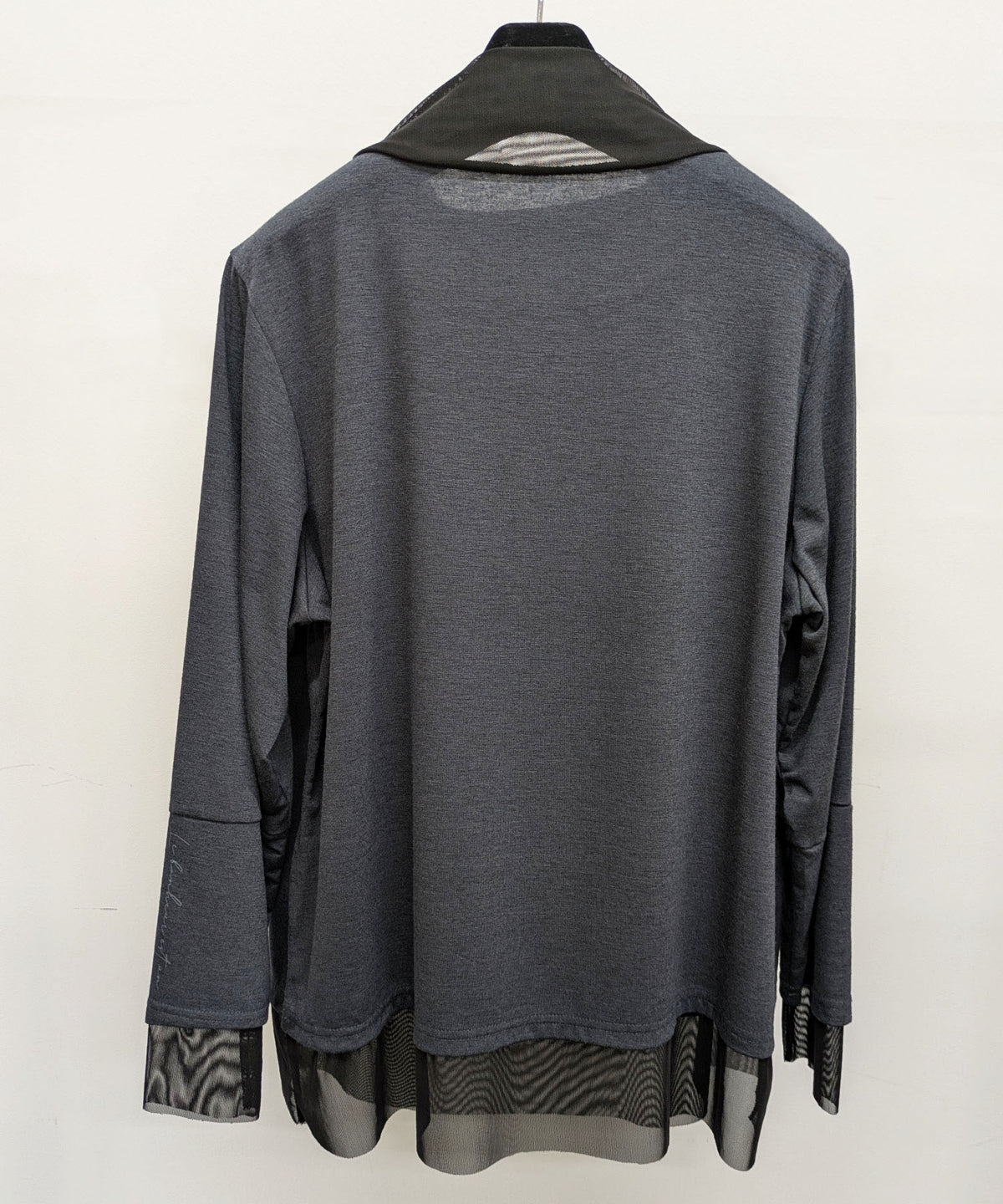 【26AW】チュール切替タートルネックプルオーバー（品番：0260069）