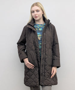 【26AW】クリスタルキャメル キルティングロングコート（品番：0261509）