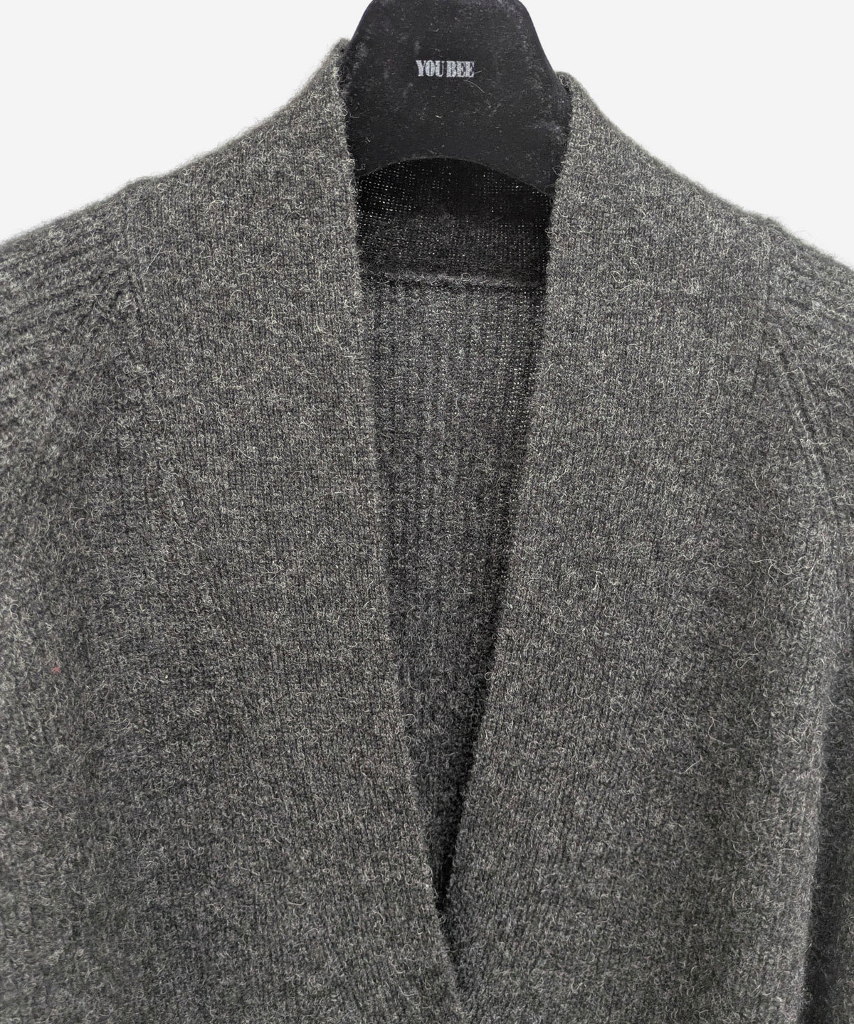 【26AW】ヤクウールロングカーディガン（品番：0260609）