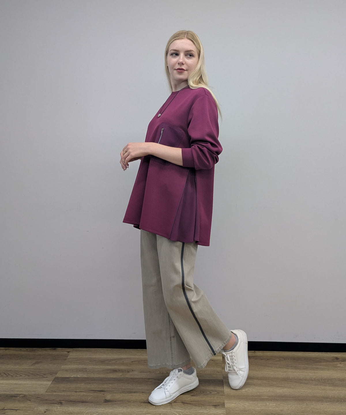 【26AW】ソフトワイドデニムパンツ（品番：0210059）