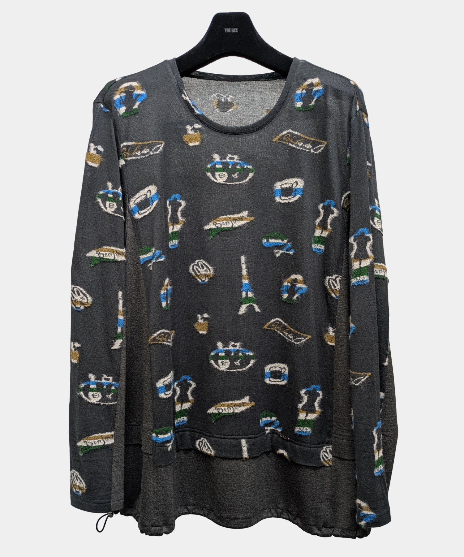 【26AW】ジャガード 裾ドローストリングチュニック(品番：0260179）