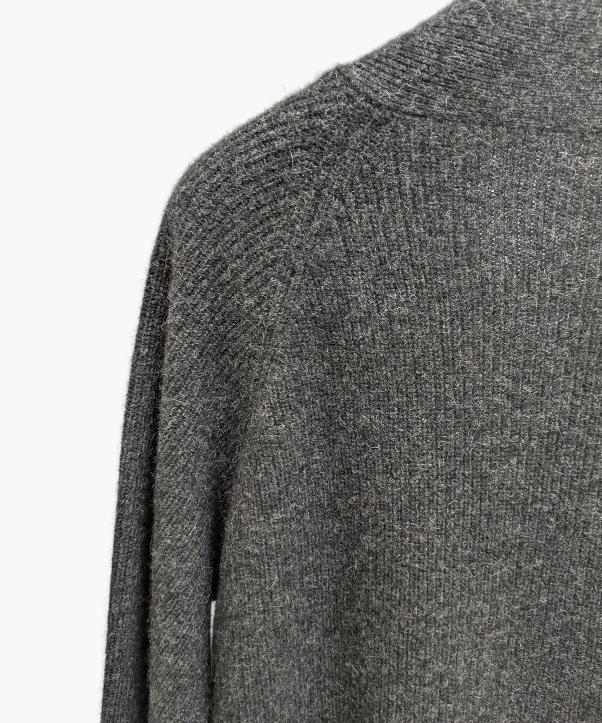 【26AW】ヤクウールロングカーディガン（品番：0260609）