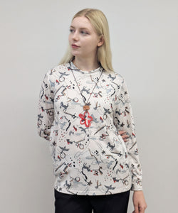 【26AW】プリント柄プルオーバー（品番：0260988）