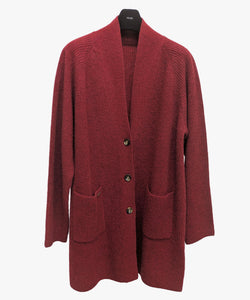 【26AW】ヤクウールロングカーディガン（品番：0260609）