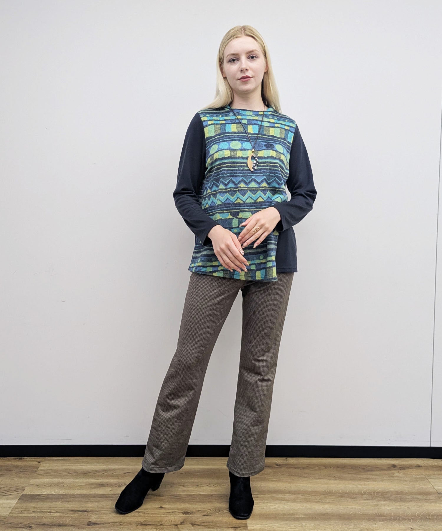【26AW】裏起毛ハイテンションストレッチストレートパンツ（品番：0210318）