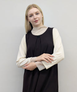 【26AW】チュール切替タートルネックプルオーバー（品番：0260069）