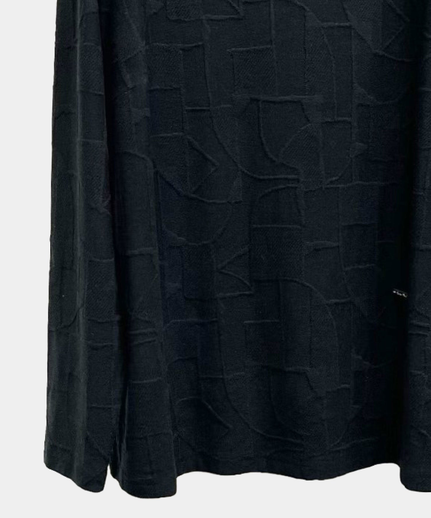 【26AW】ジャガード チュール切替モックネックプルオーバー（品番：0260968）