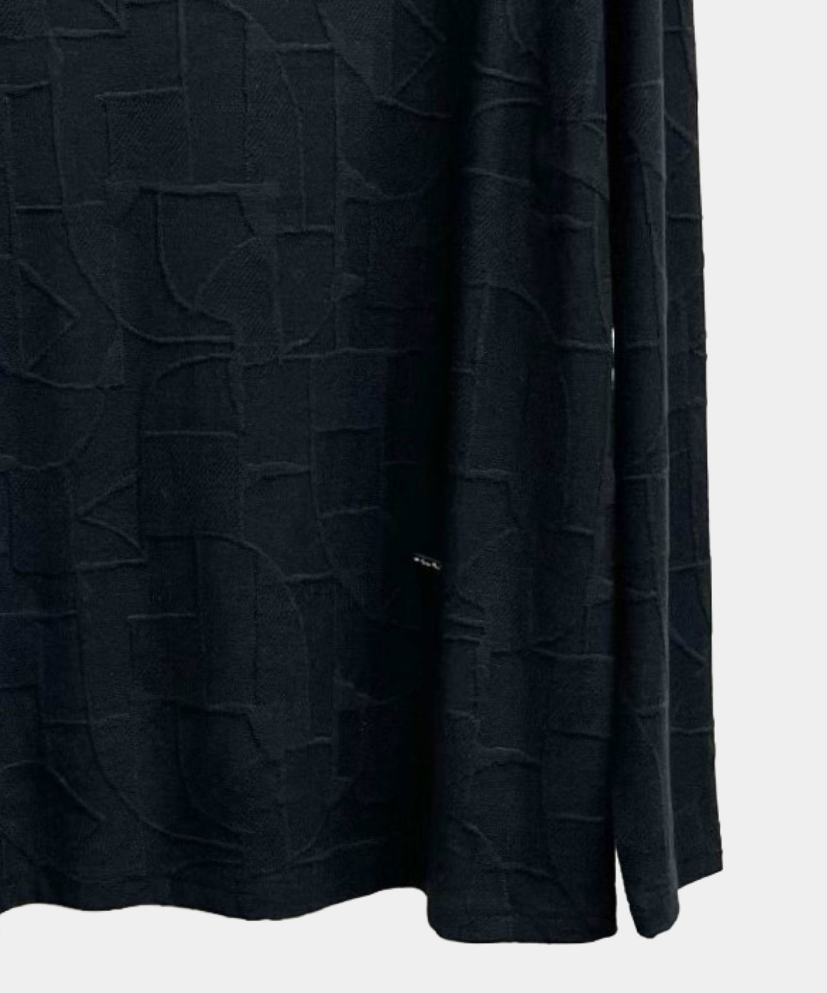 【26AW】ジャガード チュール切替モックネックプルオーバー（品番：0260968）