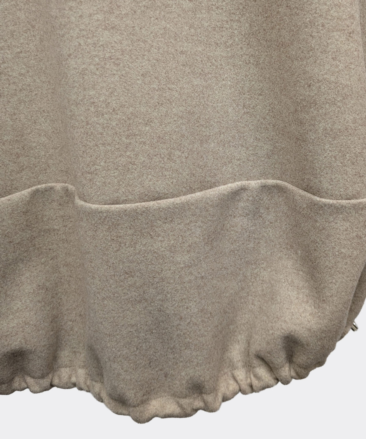 【26AW】シャギーファー切り替えノーカラーベスト（品番：0260259）