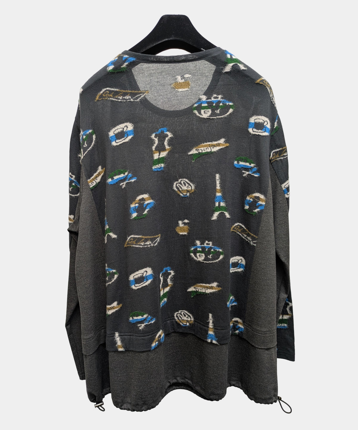 【26AW】ジャガード 裾ドローストリングチュニック(品番：0260179）