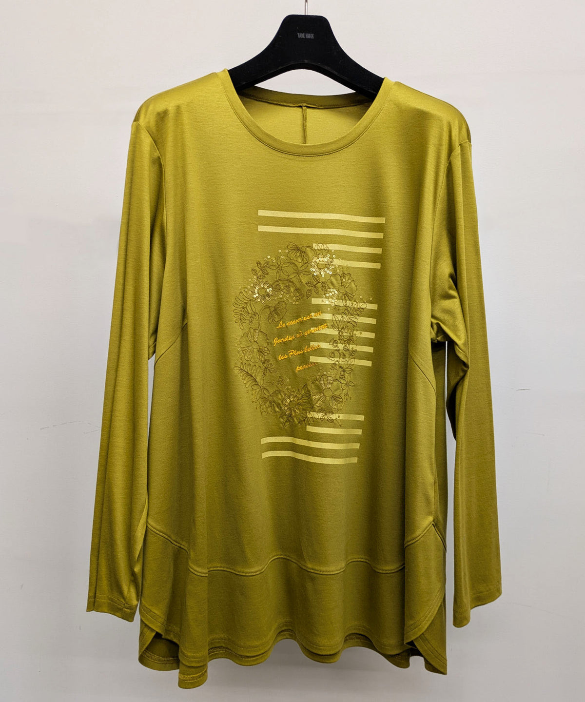 【26AW】スムース刺繍チュニック（品番：0260039）