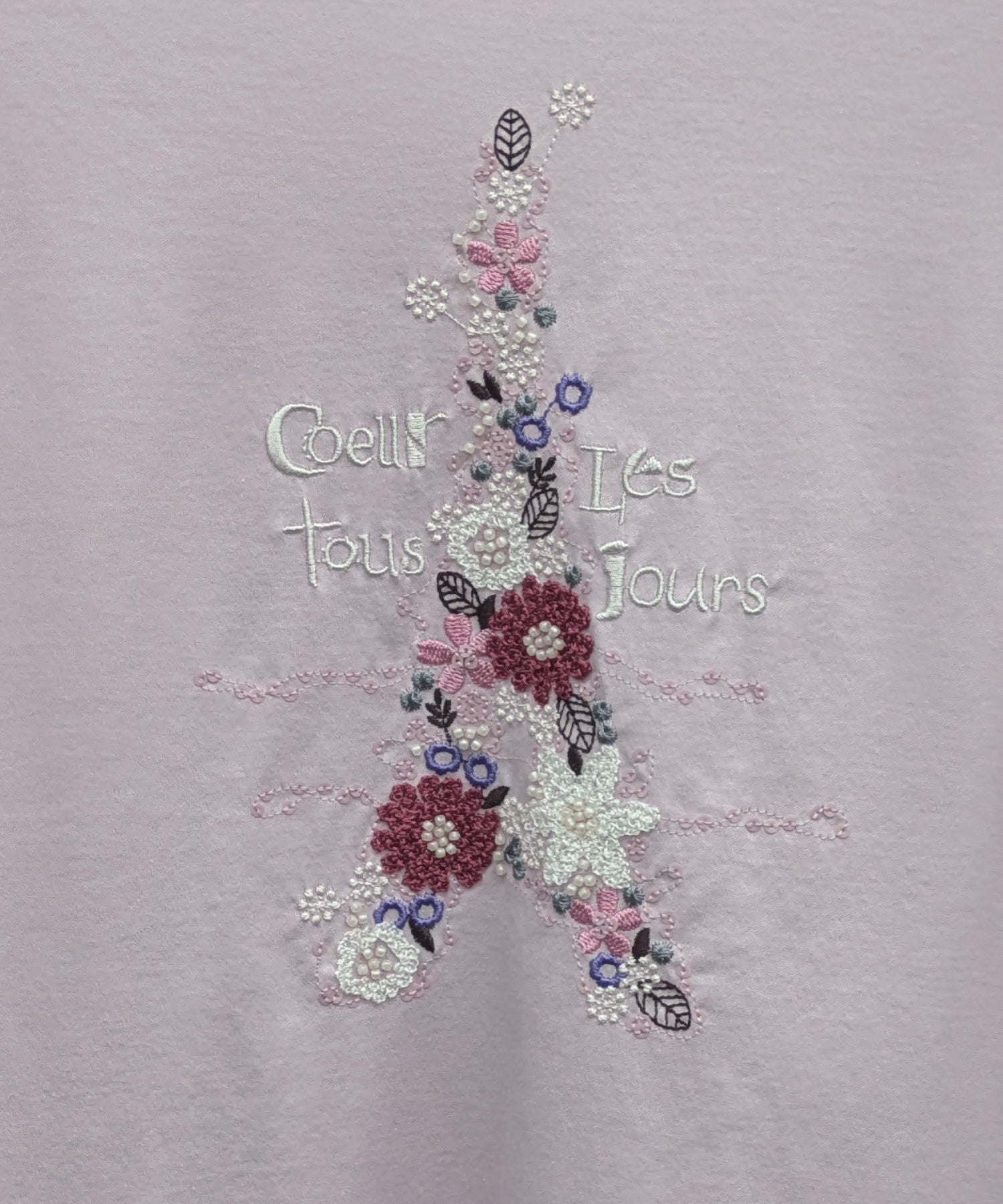 刺繍プルオーバー（品番：0164619）、（品番：0165109(同型EXｻｲｽﾞ)）