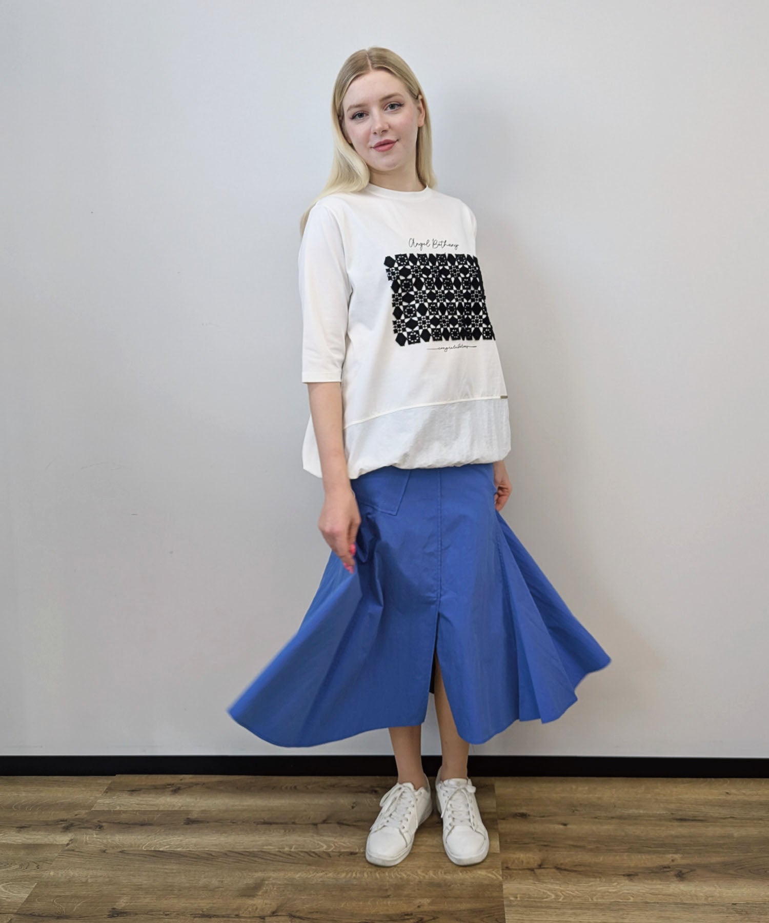 Aラインデザインスカート（品番：0111909）
