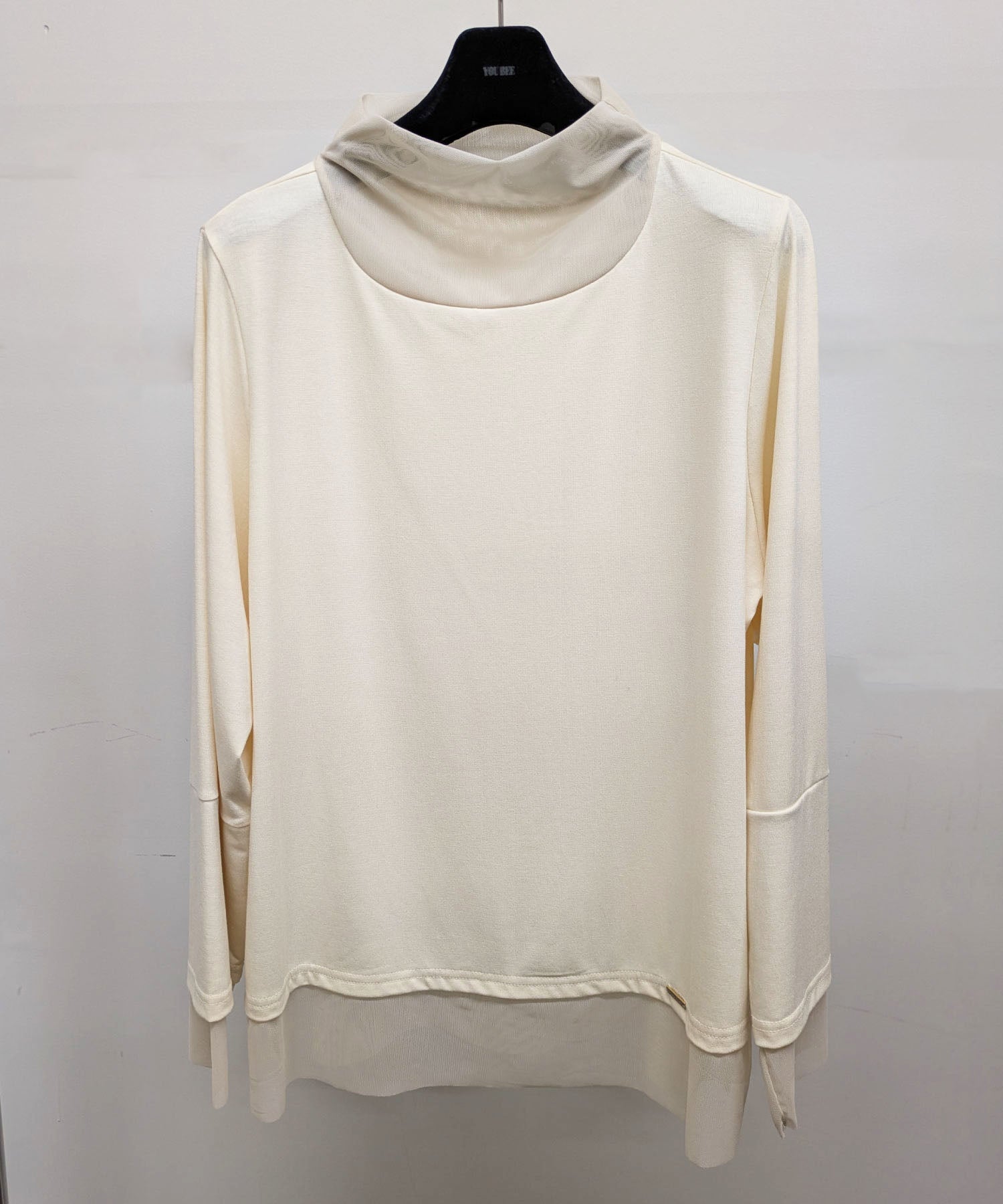 【26AW】チュール切替タートルネックプルオーバー（品番：0260069）
