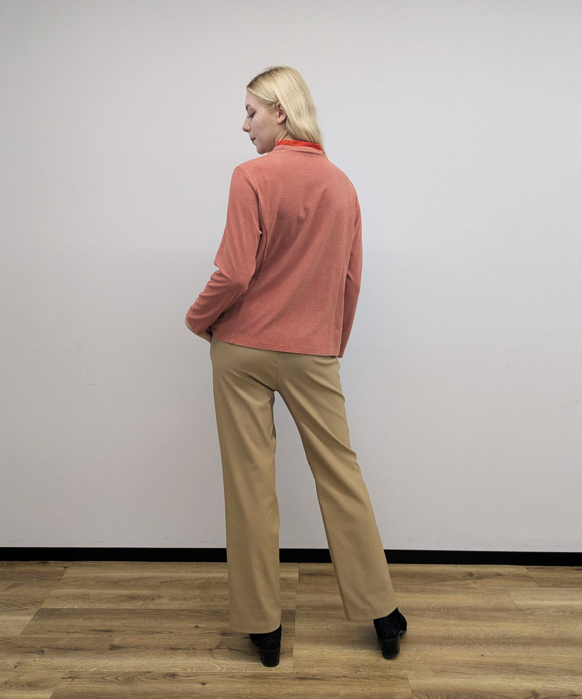 【26AW】裏起毛ストレッチストレートパンツ（品番：0210308）