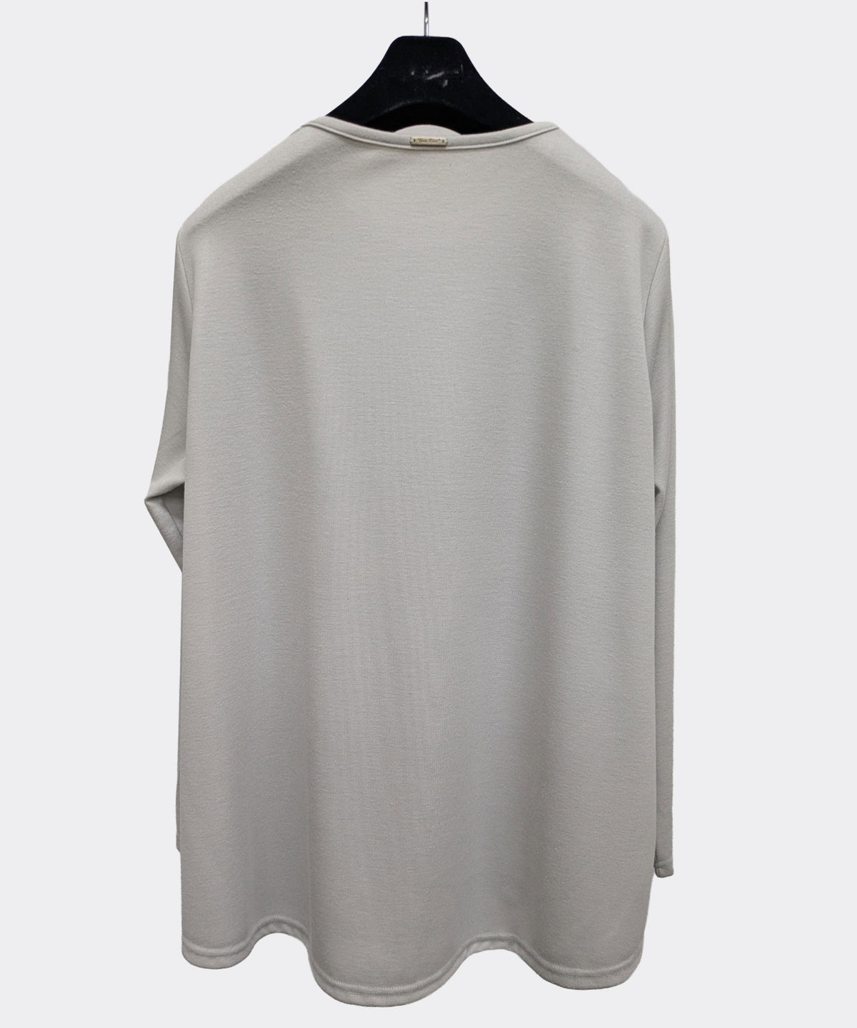【26AW】クールネックプリント柄チュニック（品番：0260409）