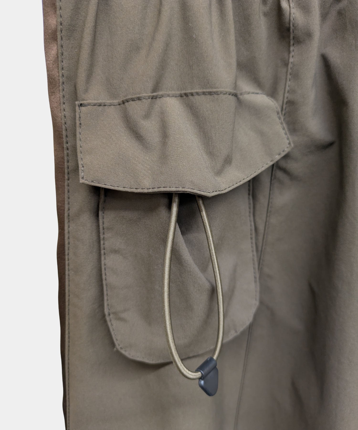 【26AW】ドロストミリタリーロングスカート（品番：0210049）