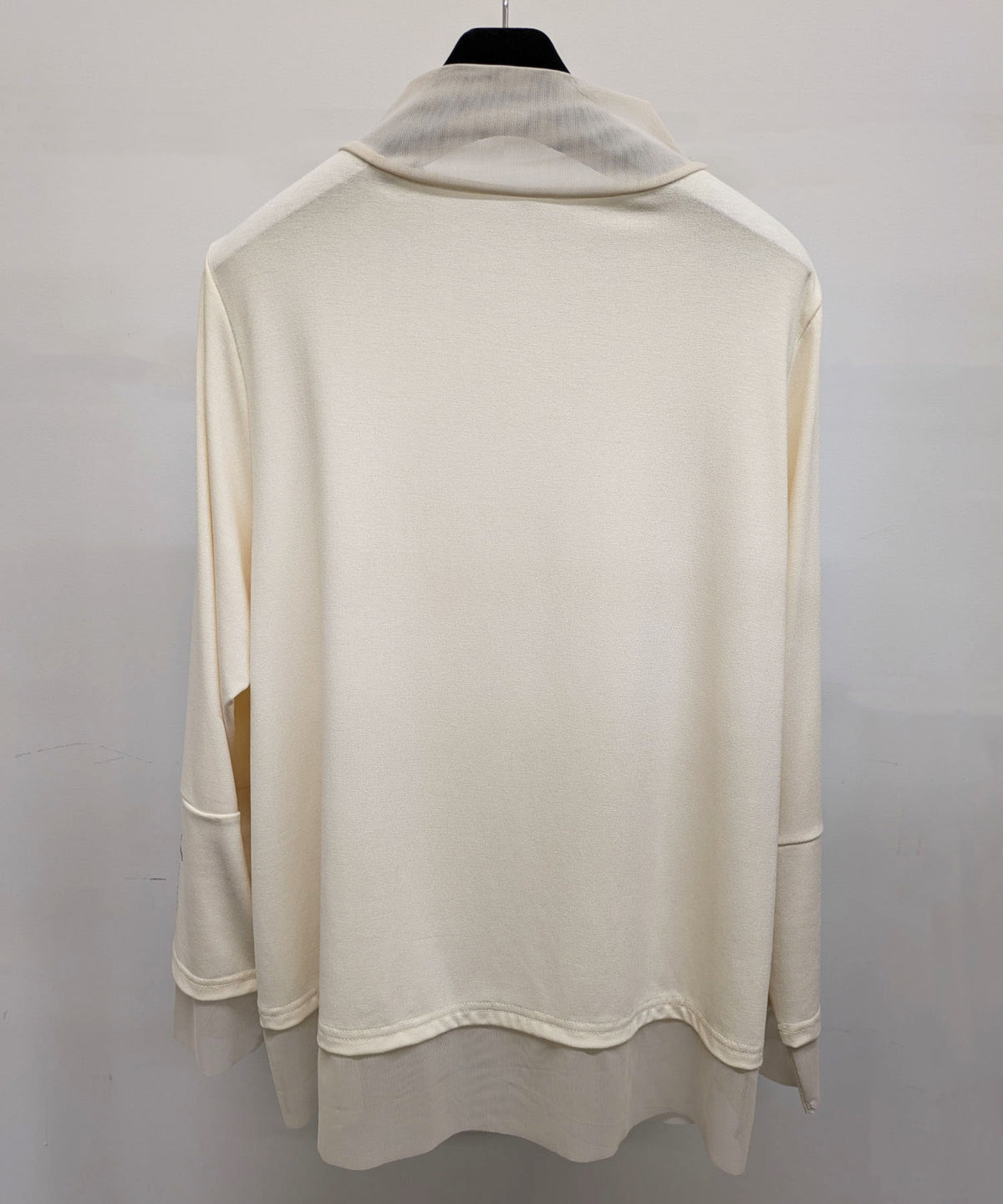 【26AW】チュール切替タートルネックプルオーバー（品番：0260069）