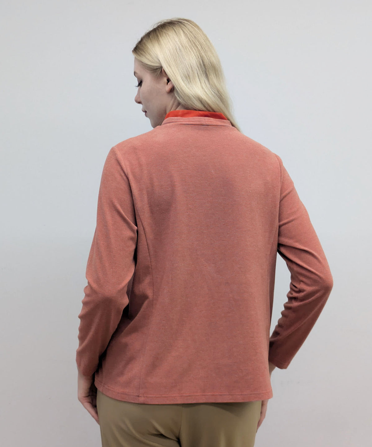 【26AW】MIPボーダーモックネックプルオーバー（品番：0260978）